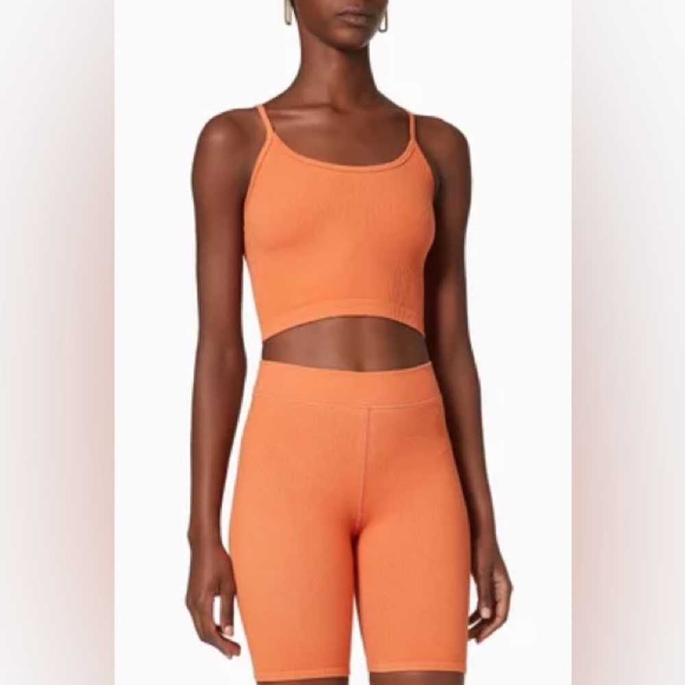 Good American Vibrant Orange Knitwear